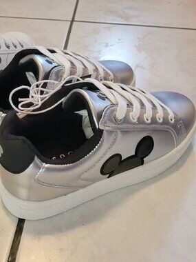 Silver Mickey Shoes - NWT